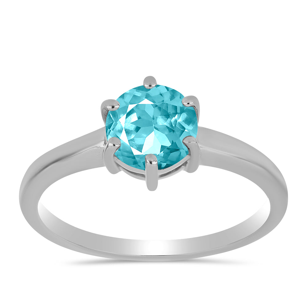 Anillo de Plata con Cuarzo Paraiba