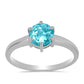 Anillo de Plata con Cuarzo Paraiba