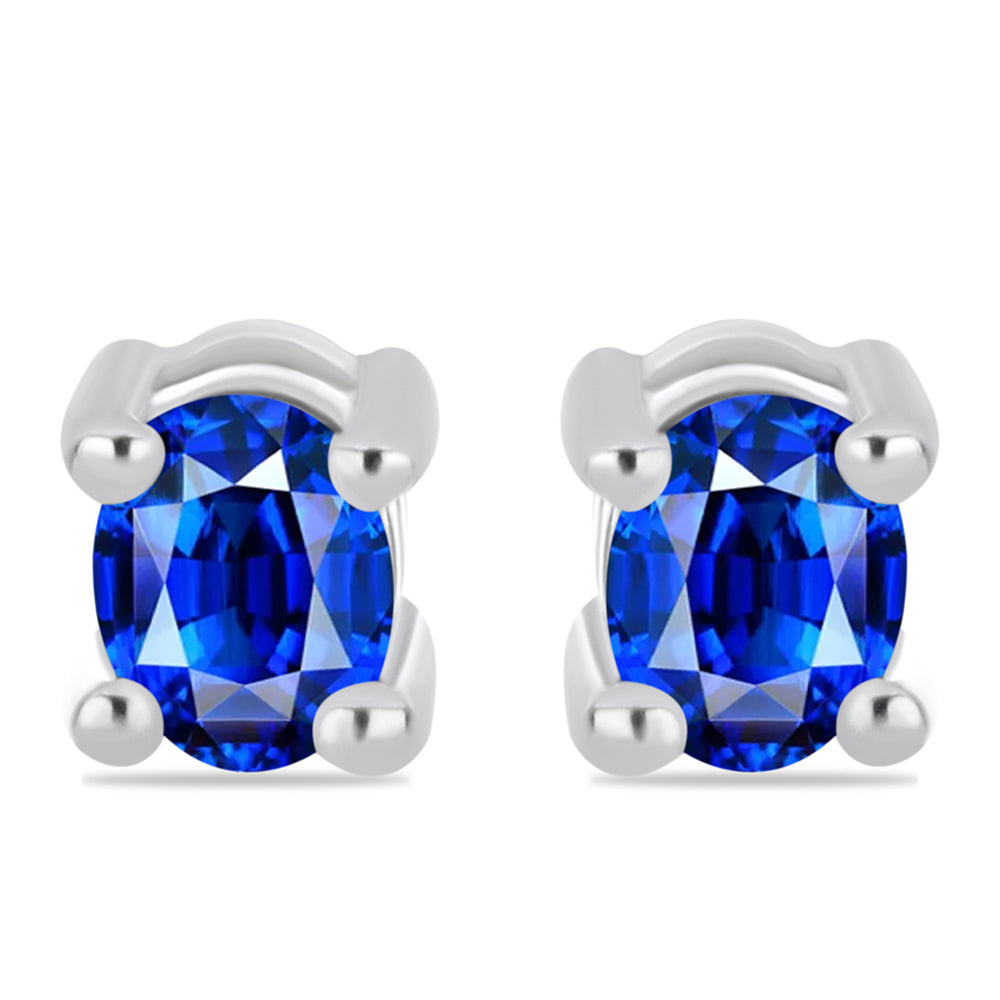 Conjunto de Plata con Rubí de Madagascar y Esmeralda de Brasil ( Pendientes ) 2 