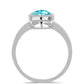 Anillo de Plata con Cuarzo Paraiba