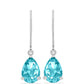 Pendientes de Plata con Cuarzo Paraiba