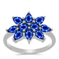 Anillo de Plata con Zafiro Azul Australiano
