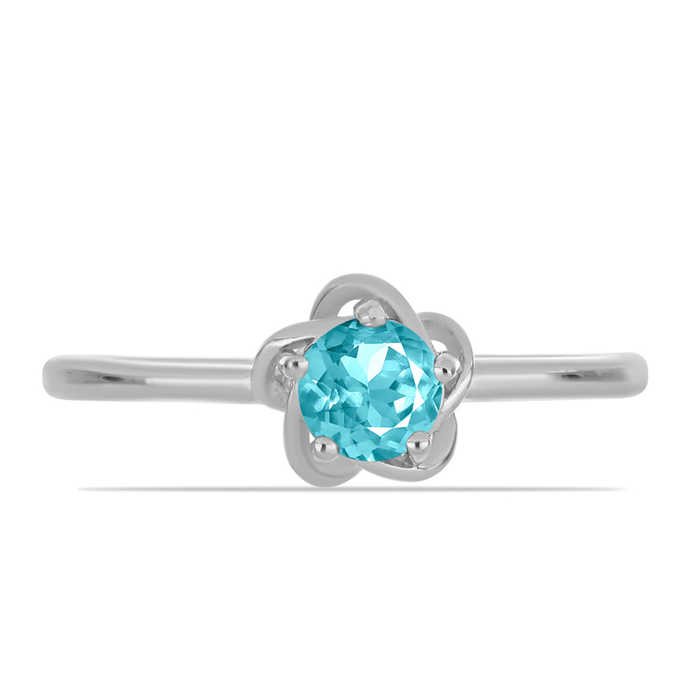 Conjunto de Plata con Cuarzo Paraiba ( Pendientes +Anillo +Colgante ) 4 