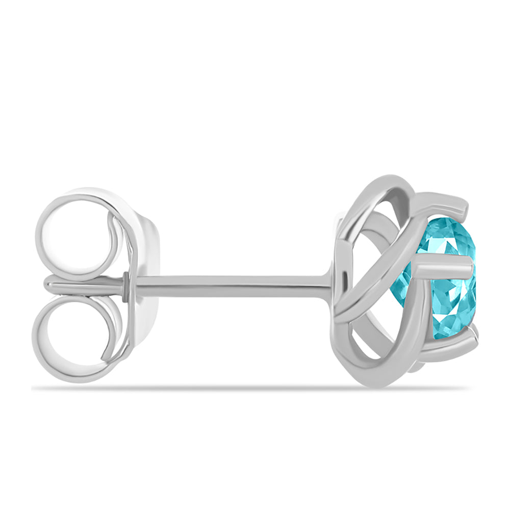 Conjunto de Plata con Cuarzo Paraiba ( Pendientes +Anillo +Colgante ) 5 