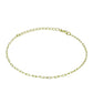Pulsera de Plata Bañada en Oro