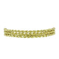 Pulsera de Plata Bañada en Oro