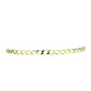 Pulsera de Plata Bañada en Oro