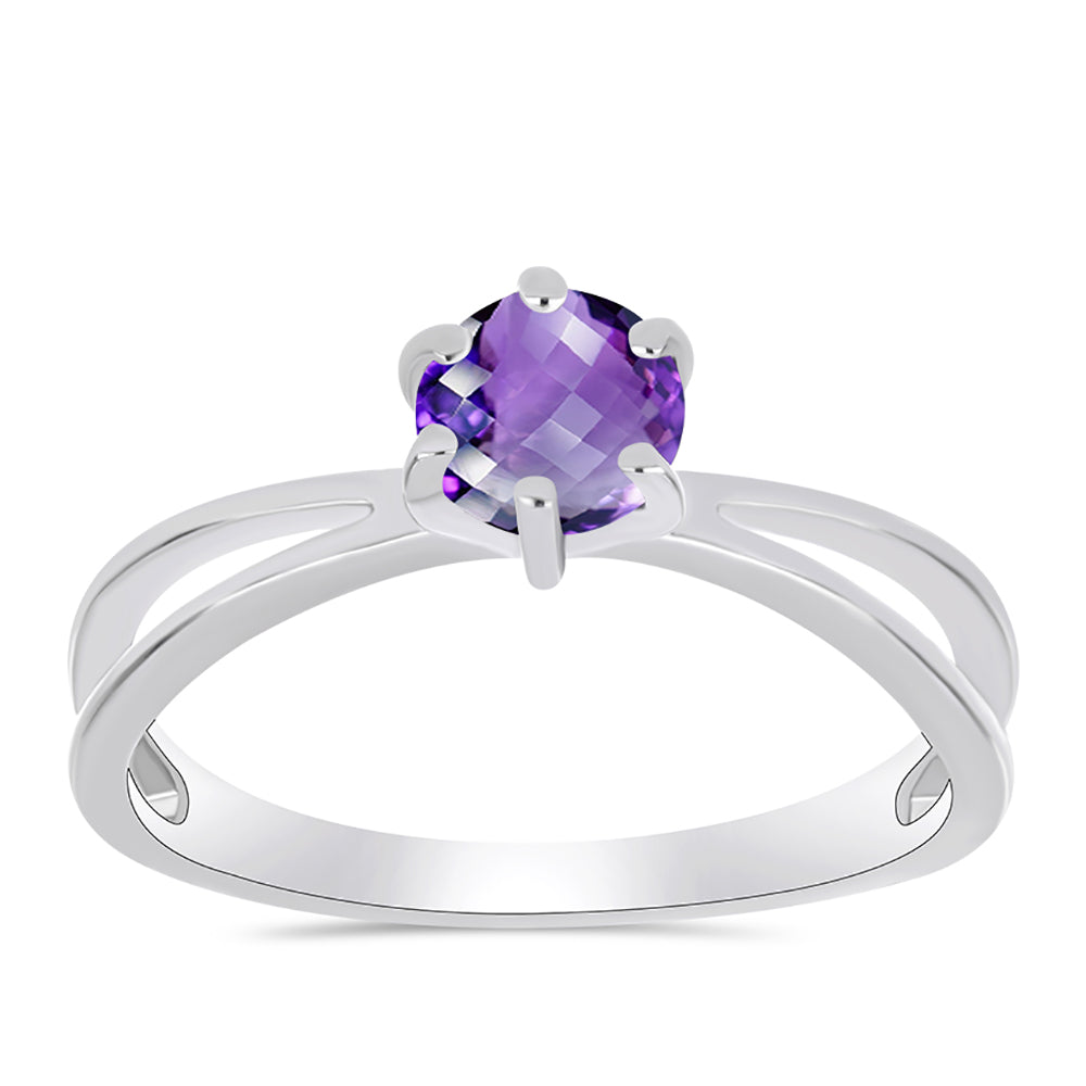 Anillo de Plata con Amatista de Marruecos 3 