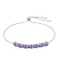 Pulsera de Plata con Amatista de Marruecos