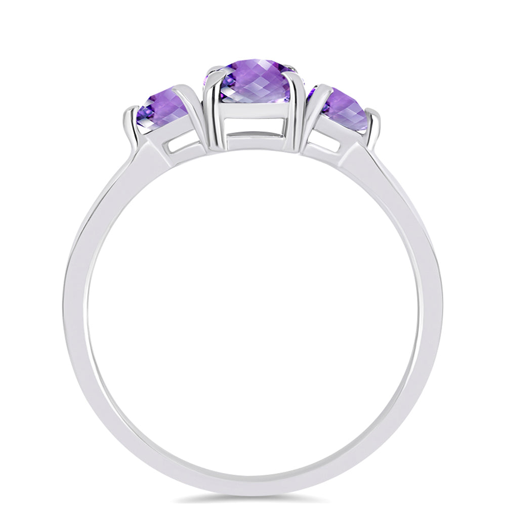 Anillo de Plata con Amatista de Marruecos 2 