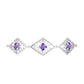 Pulsera de Plata con Amatista de Marruecos