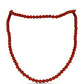 Conjunto Pepita con Perla roja de río ( Collar +Pendientes +Pulsera )