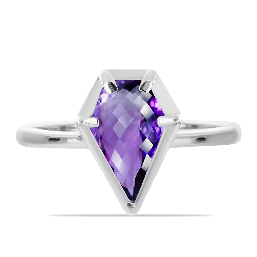 Anillo de Plata con Amatista de Marruecos 1 