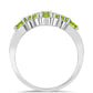 Anillo de Plata con Peridoto de Changbai