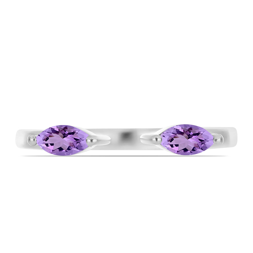 Anillo de Plata con Amatista Rosa de Francia 2 