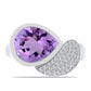Anillo de Plata con Amatista Rosa de Francia y Topacio Blanco