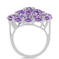 Anillo de Plata con Amatista Rosa de Francia