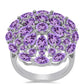 Anillo de Plata con Amatista Rosa de Francia