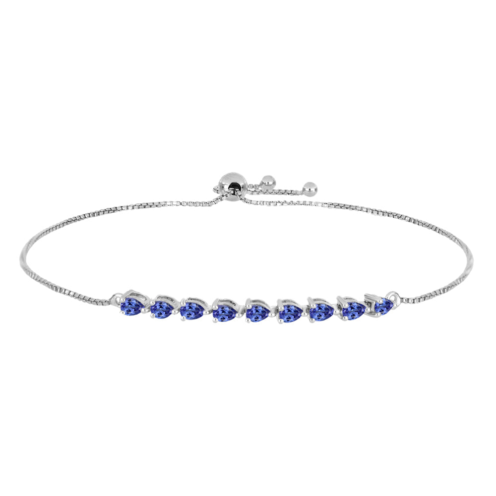 Pulsera de Plata con Tanzanita 1 