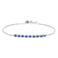 Pulsera de Plata con Tanzanita