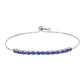 Pulsera de Plata con Tanzanita