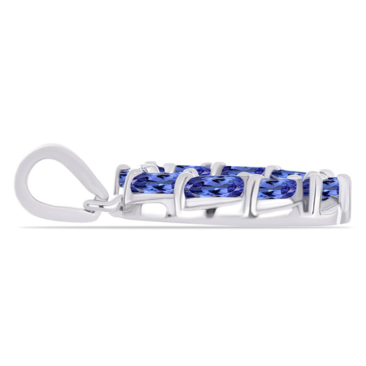 Colgante de Plata con Tanzanita