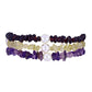 Conjunto Pepita con Granate Barton y Perla de Agua Dulce ( Pulsera )