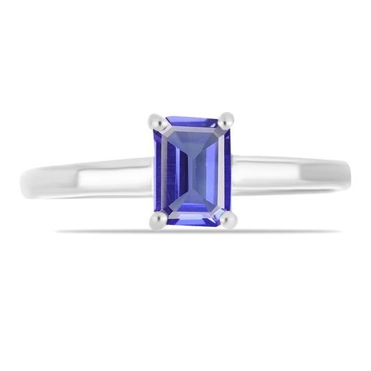 Anillo de Plata con Tanzanita