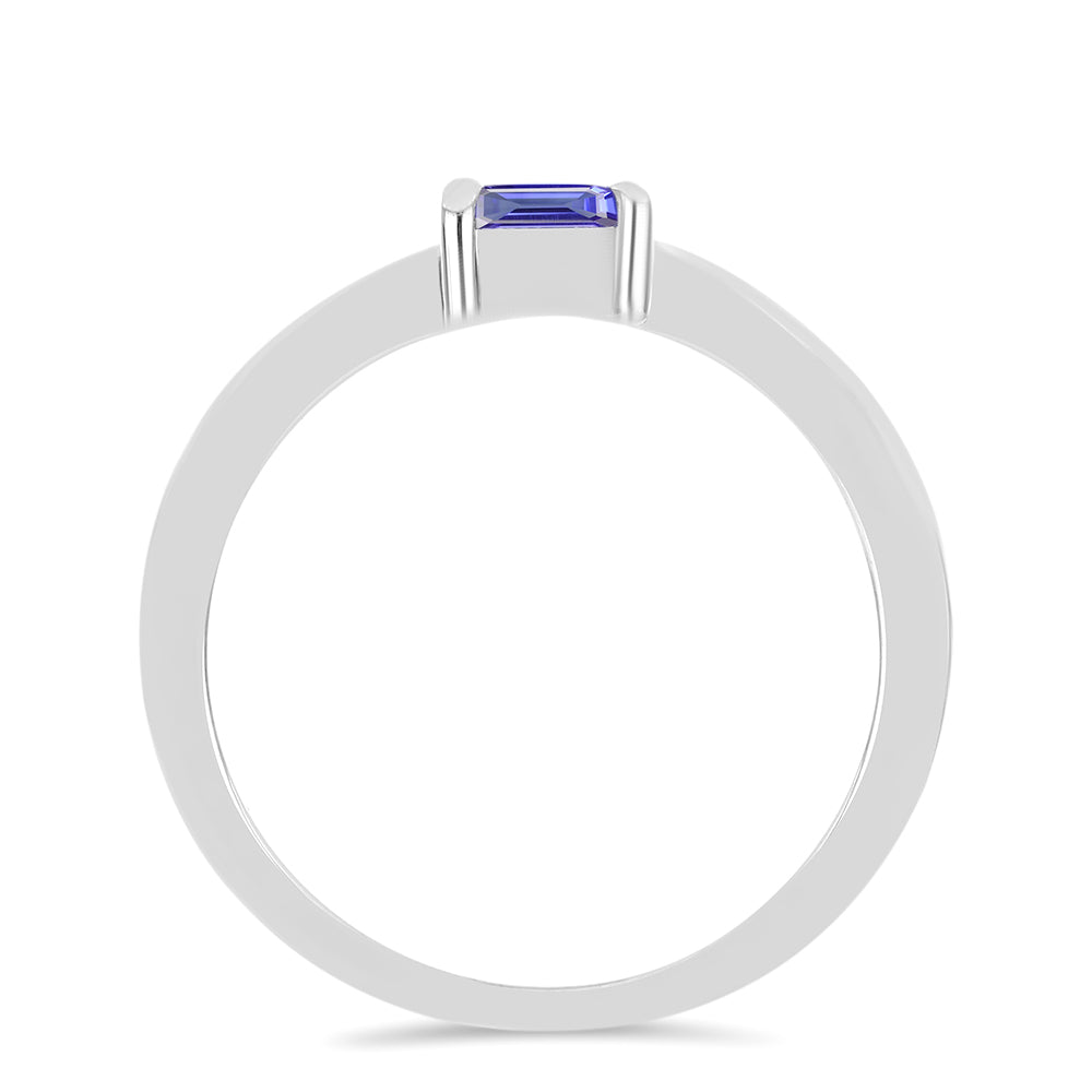 Anillo de Plata con Tanzanita