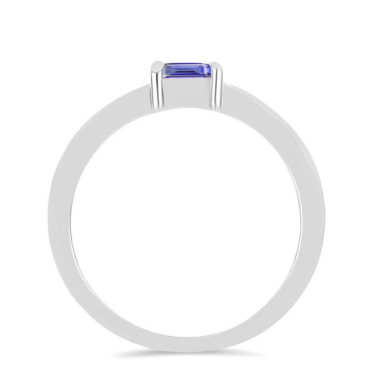 Anillo de Plata con Tanzanita