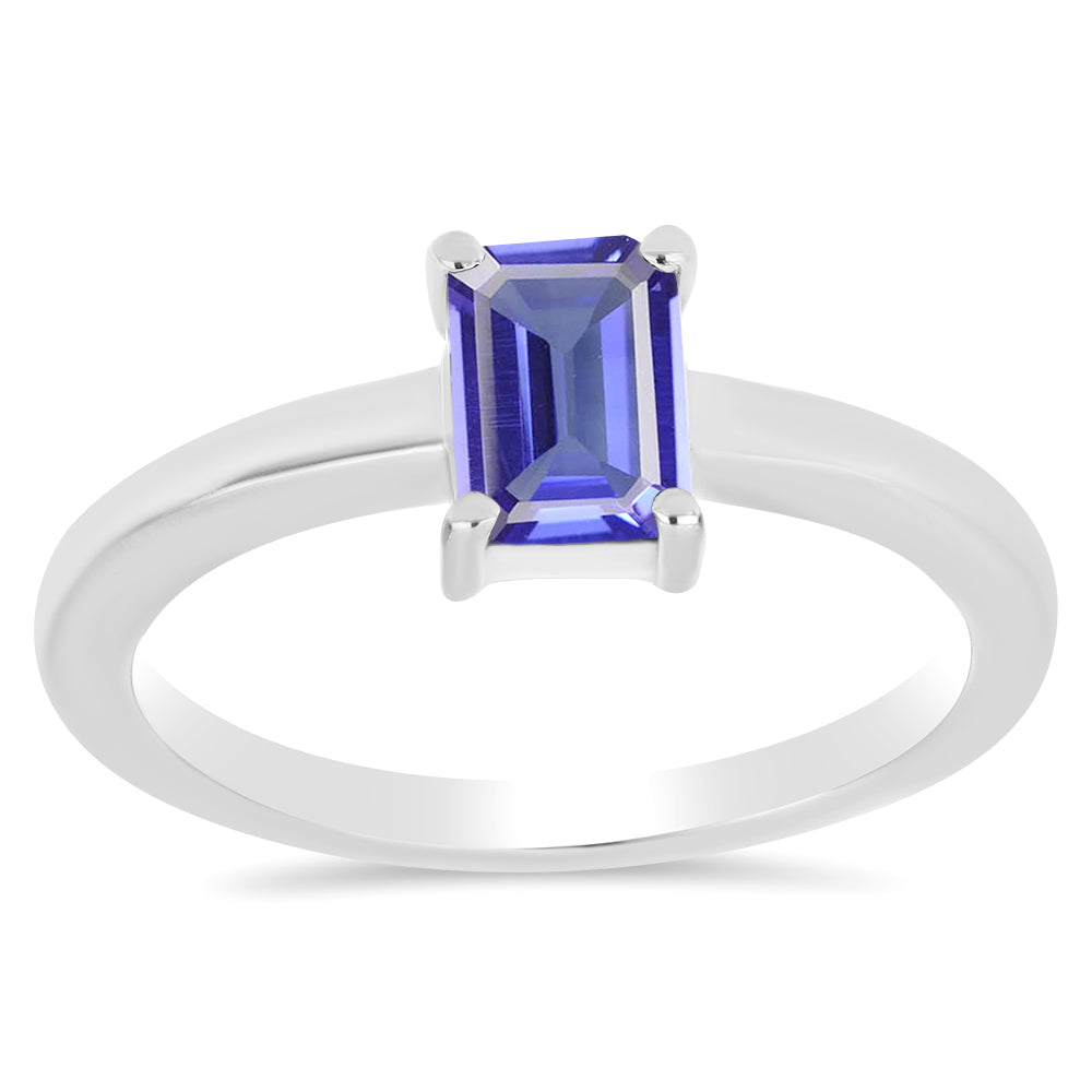 Anillo de Plata con Tanzanita 3 