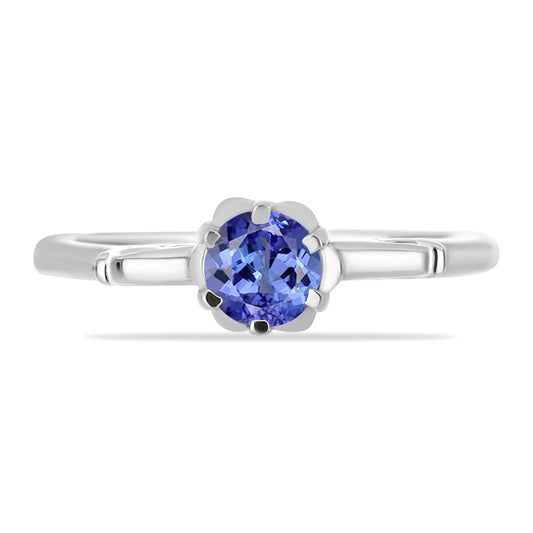 Anillo de Plata con Tanzanita