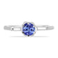Anillo de Plata con Tanzanita