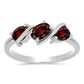 Anillo de Plata con Granate Barton