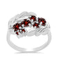 Anillo de Plata con Granate Barton