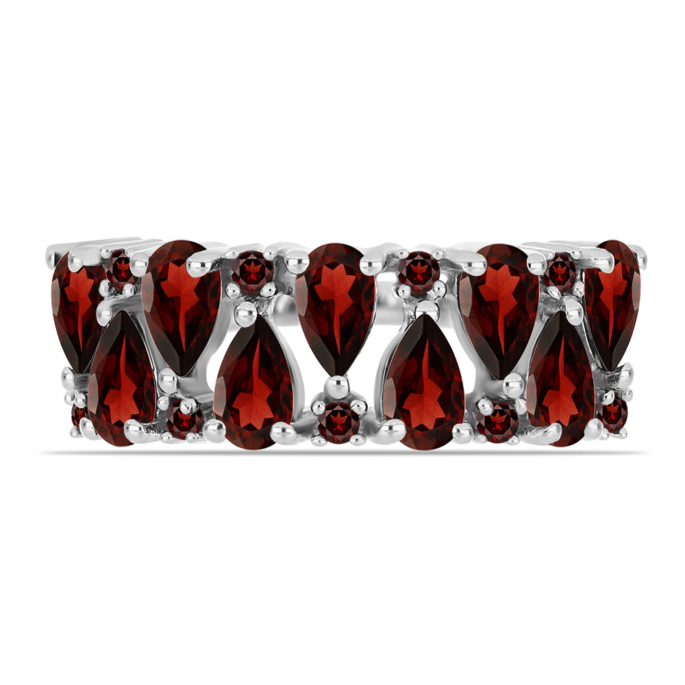 Anillo de Plata con Granate Barton 2 