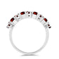 Anillo de Plata con Granate Barton