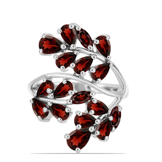Anillo de Plata con Granate Barton