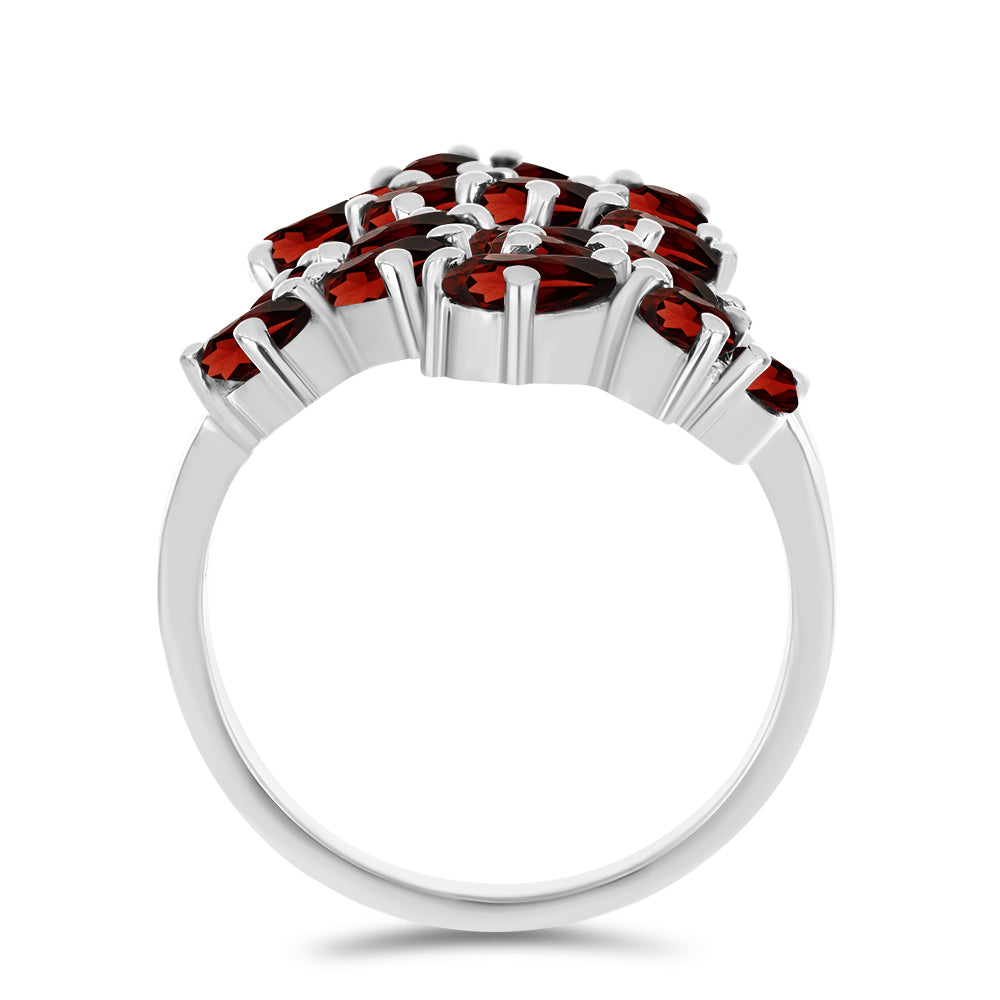 Anillo de Plata con Granate Barton 2 