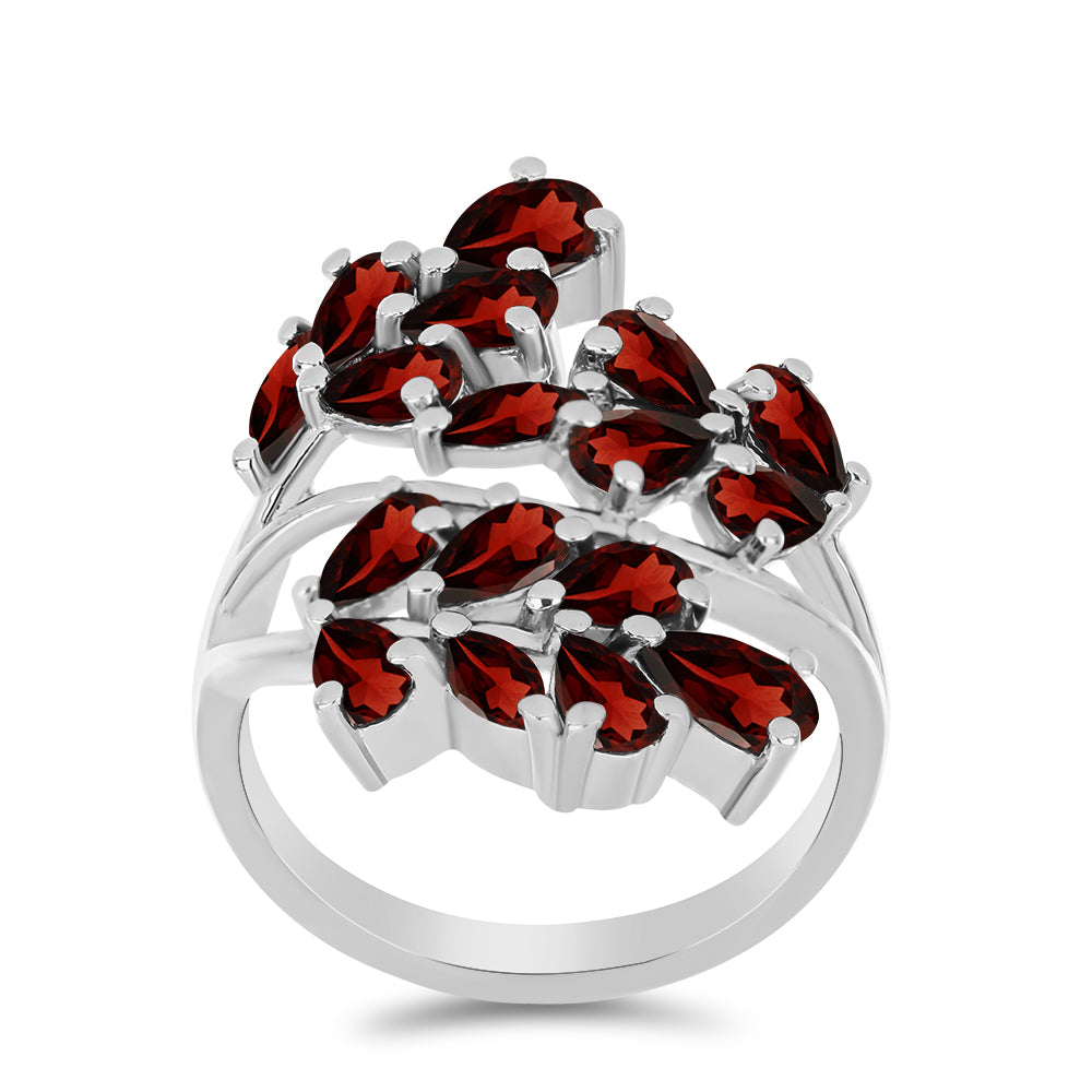 Anillo de Plata con Granate Barton 3 