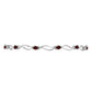 Pulsera de Plata con Granate Barton
