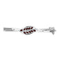Pulsera de Plata con Granate Barton y Topacio Blanco
