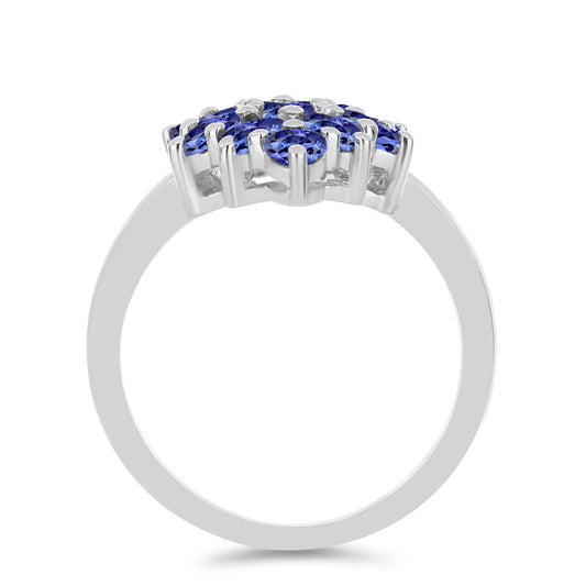 Anillo de Plata con Tanzanita