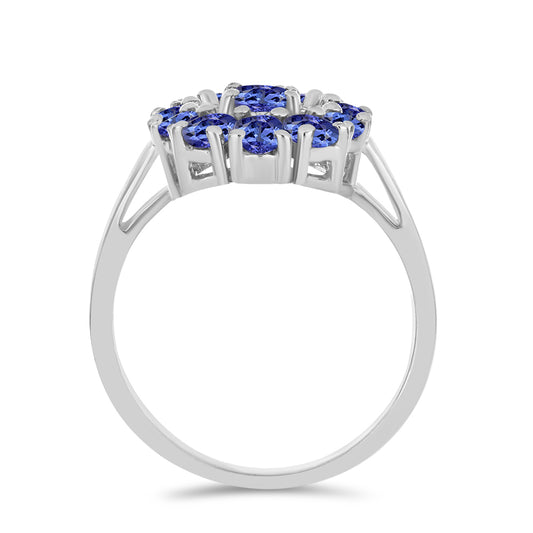 Anillo de Plata con Tanzanita