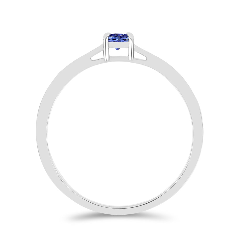 Anillo de Plata con Tanzanita