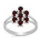 Anillo de Plata con Granate Barton