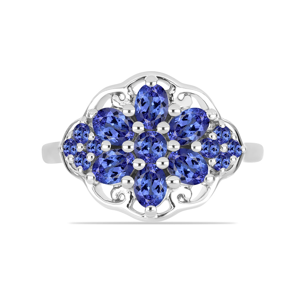 Anillo de Plata con Tanzanita 1 
