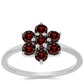 Anillo de Plata con Granate Barton