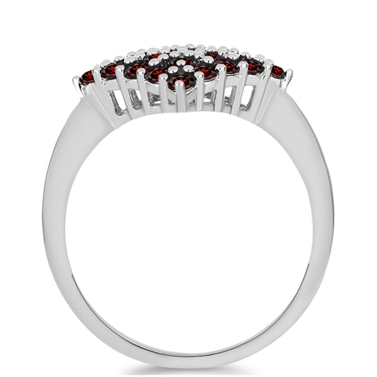 Anillo de Plata con Granate Barton