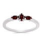 Anillo de Plata con Granate Barton
